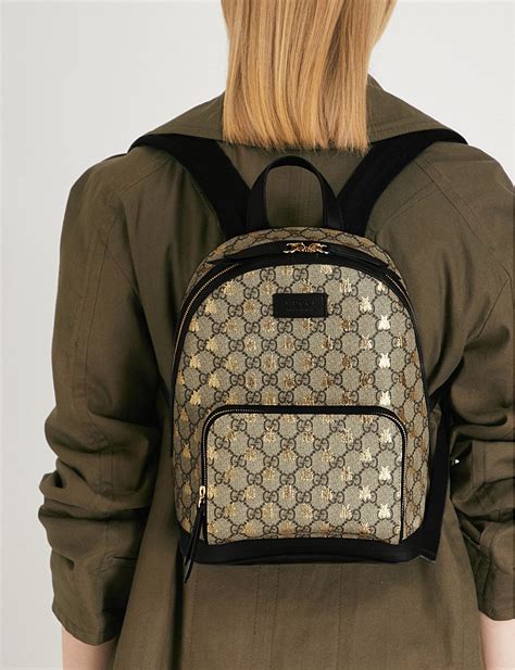 gucci purse selfridges|gucci backpack handbag.